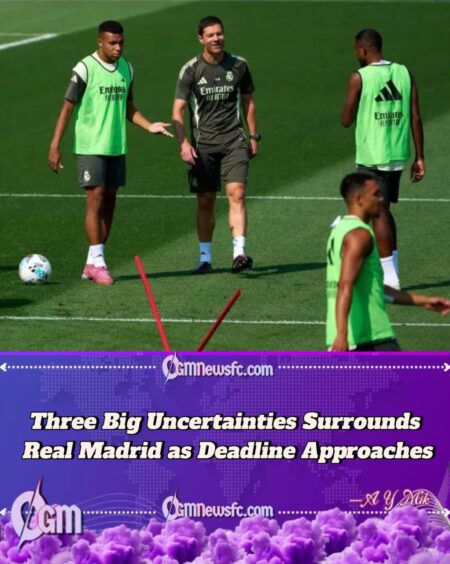 Real Madrid: Three Major Uncertainties as Deadline Day Approaches