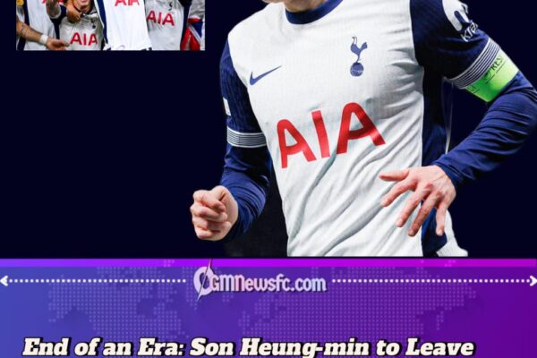 SON HEUNG-MIN TO LEAVE TOTTENHAM AFTER A DECADE OF SERVICE