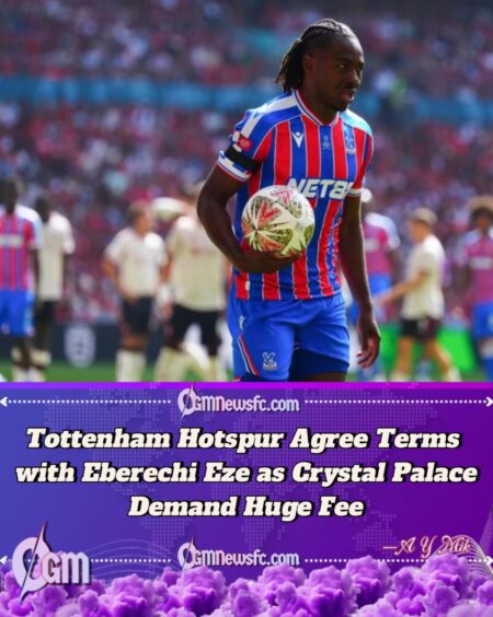 Tottenham HotSpurs Close in on Crystal Palace Star Eberechi Eze Amid Bold Decision