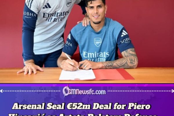 Arsenal Complete Loan Signing of Piero Hincapié from Bayer Leverkusen