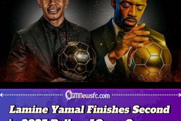 2025 Ballon d'Or:Lamine Yamal Finishes Second as Ousmane Dembele Claims Top Prize