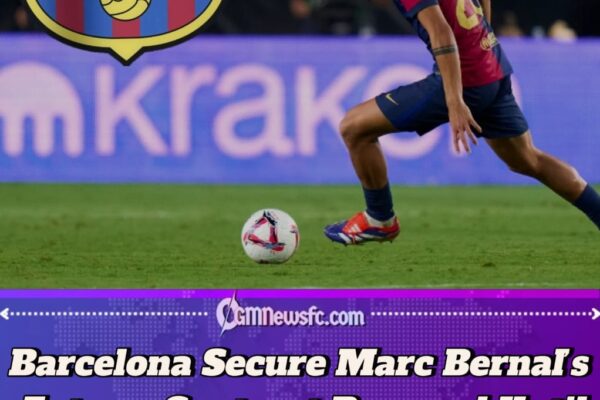Barcelona Set Date for Marc Bernal’s Contract Signing Until 2029