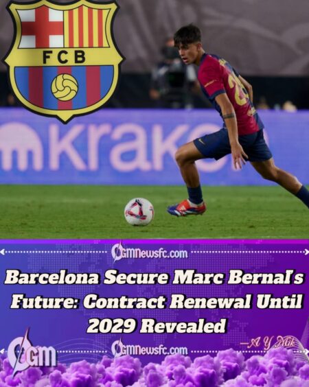 Barcelona Set Date for Marc Bernal’s Contract Signing Until 2029