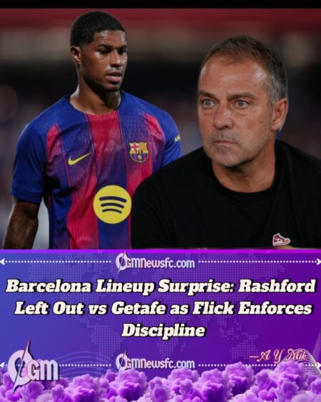 Barcelona Punish Marcus Rashford: Flick Benches Forward for Being Late to Training