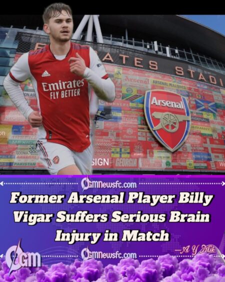 Former Arsenal Forward Billy Vigar in Induced Coma After Serious Head Injury