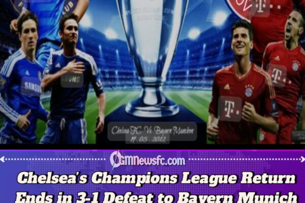 Chelsea Suffer Defeat on Champions League Comeback