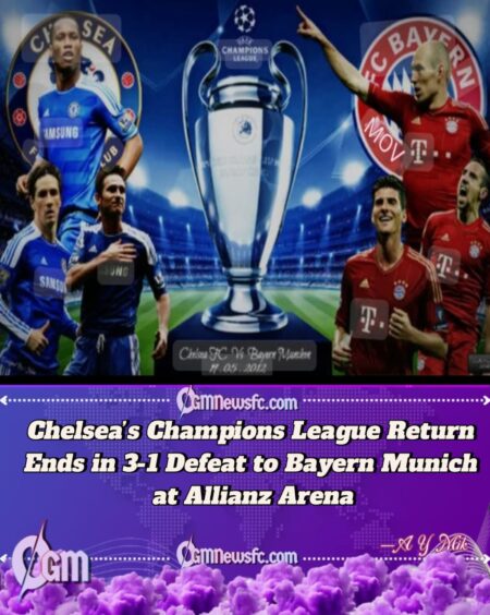 Chelsea Suffer Defeat on Champions League Comeback