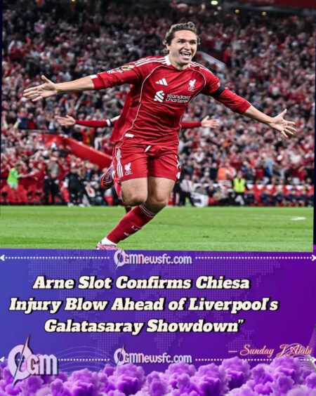 Arne Slot Explains Chiesa’s Surprise Omission from Liverpool’s Galatasaray Clash