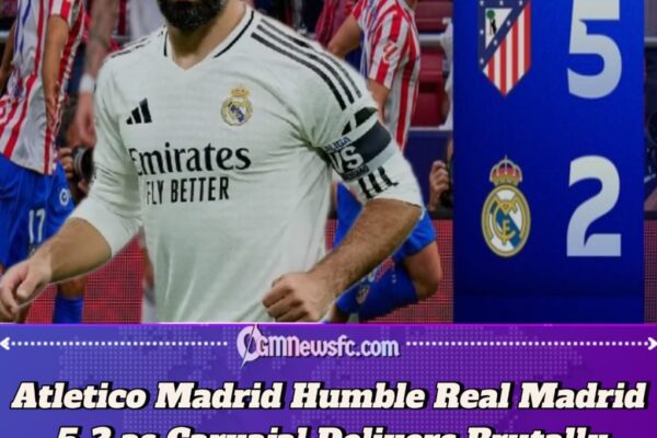 Dani Carvajal Reacts After Real Madrid’s 5-2 Derby Defeat to Atletico Madrid