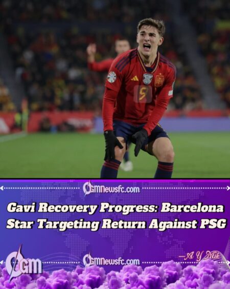 Barcelona’s Gavi Delivers Huge Boost by Avoiding Surgery as Knee Heals and Training Comeback Nears