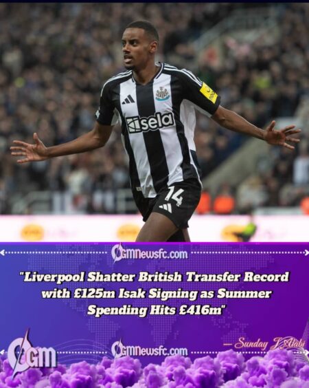 Liverpool Smash British Transfer Record with £125m Alexander Isak Deal