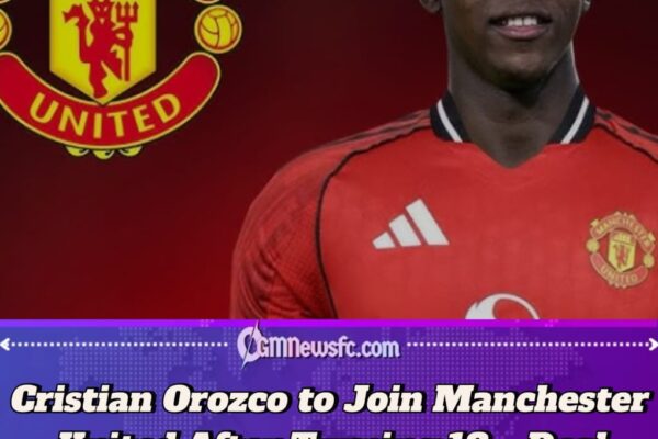 Manchester United Agree Deal to Sign Colombian Midfield Star Cristian Orozco in 2025
