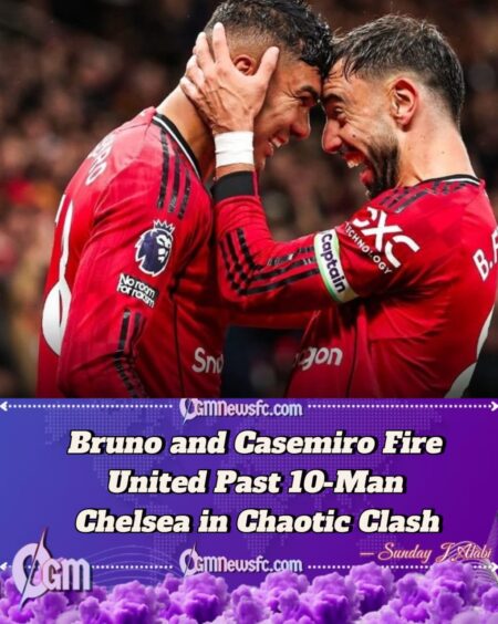 Manchester United 2–1 Chelsea: Red Cards, Rain, and a Reluctant Revival at Old Trafford