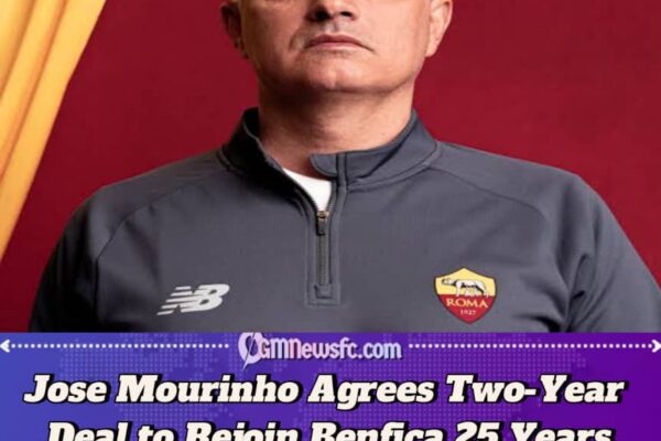 Mourinho Returns: Jose ‘Agrees Two-Year Deal’ to Lead Benfica 25 Years After First Spell