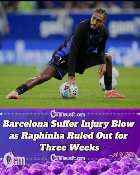 Raphinha Suffers Injury During Barcelona’s Victory Over Real Oviedo