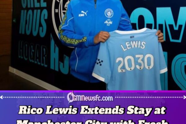 Rico Lewis Extends Stay at Manchester City with Fresh Five-Year Contract
