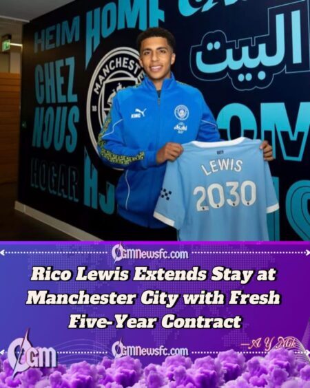 Rico Lewis Extends Stay at Manchester City with Fresh Five-Year Contract