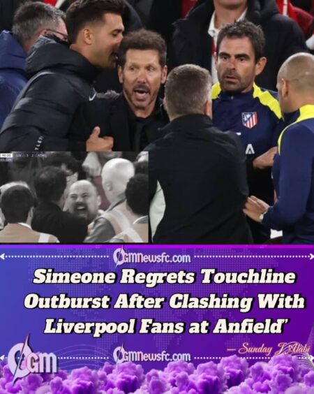 Simeone Admits ‘Regret’ After Heated Clash With Liverpool Fans