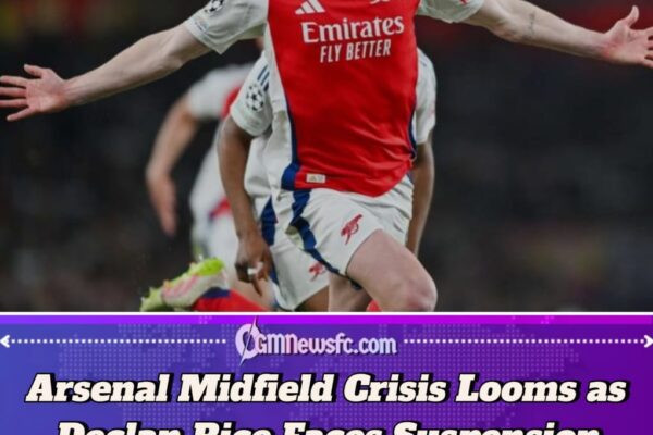 Champions League Trouble for Arsenal — Declan Rice Risks Missing Bayern Munich Clash