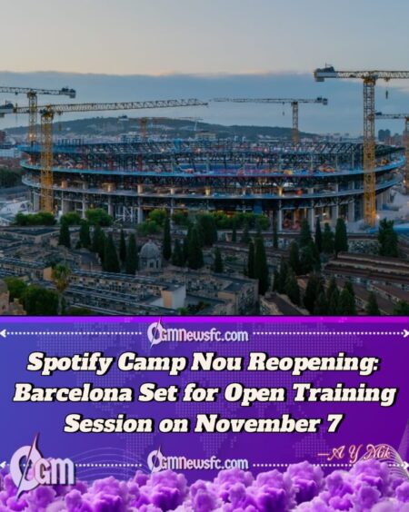 Barcelona Make Powerful Return Move with Open Training Session at Renovated Spotify Camp Nou