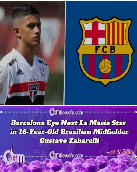 Barcelona Eye 16-Year-Old Sao Paulo Wonderkid Gustavo Zabarelli Amid Interest from Ajax and Benfica