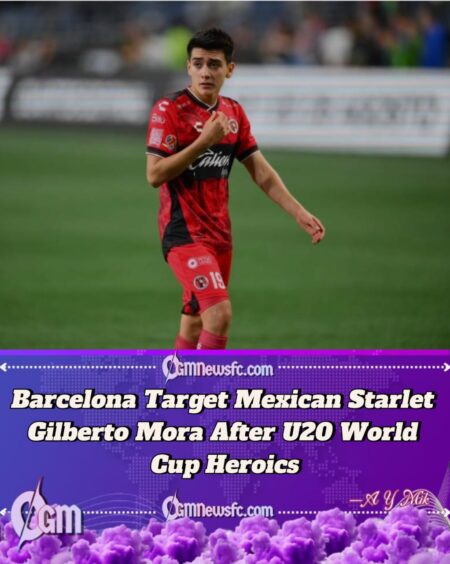 Barcelona Face Fierce Transfer Battle for Mexican Wonderkid Gilberto Mora Amid Rival Interest from Real Madrid and PSG