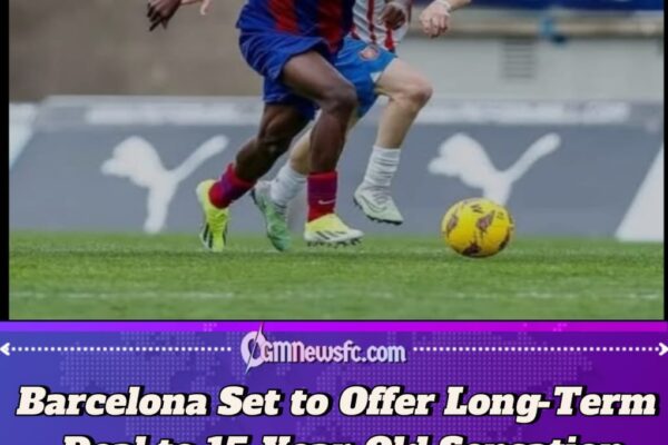 Barcelona in Talks to Secure 15-Year-Old Sensation Ebrima Tunkara — The “Next Lamine Yamal” From La Masia