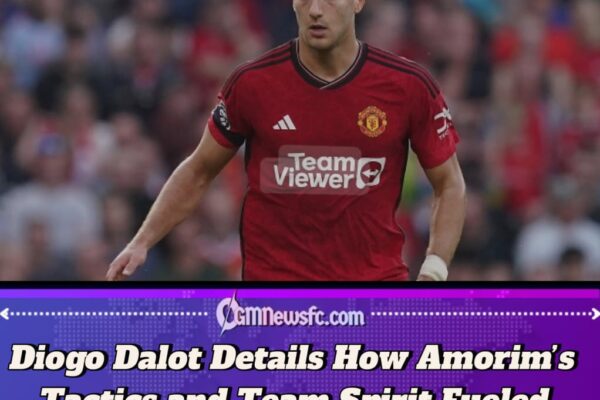 Diogo Dalot Reveals Manchester United’s Secret Behind Liverpool Win — “Positive Energy” and Amorim’s New Training Boost Spark Revival