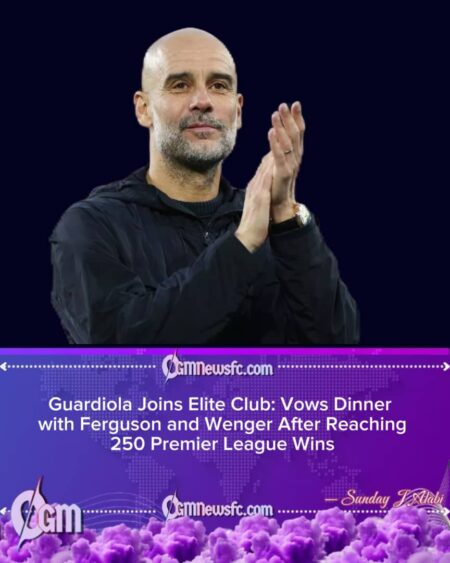 Guardiola: “I’ll Take Ferguson and Wenger to Dinner” as He Celebrates 250 Premier League Wins