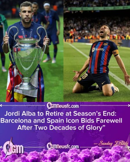 End of an Era: Jordi Alba Announces Retirement After Legendary Career with Barcelona, Spain, and Inter Miami
