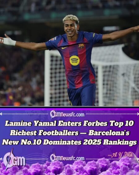 Lamine Yamal Joins Football’s Richest Elite: Barcelona Prodigy Beats Ronaldo in Social Media Power Rankings