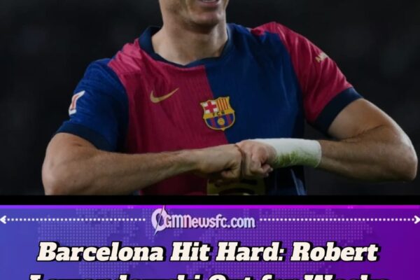 Robert Lewandowski Injury Update: Barcelona Star to Miss Key Matches After Hamstring Blow