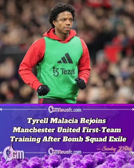 Malacia Back in the Fold: United Reintegrate Defender into First-Team Training