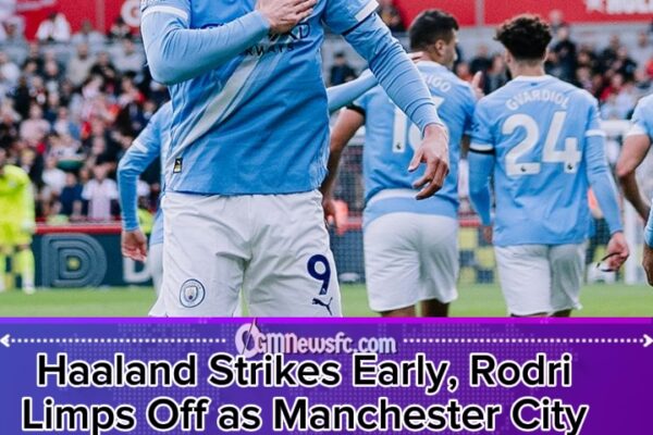 Brentford 0–1 Manchester City: Haaland’s Early Strike Extends City’s Unbeaten Run as Rodri Injury Raises Eyebrows