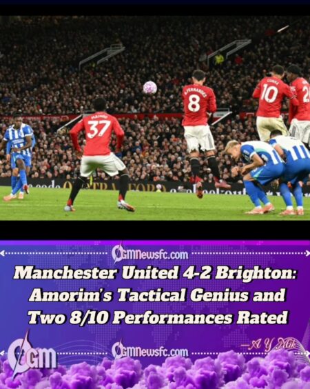 Manchester United 4-2 Brighton: Player Ratings as Matheus Cunha and Bryan Mbeumo Earn 8/10 Performances