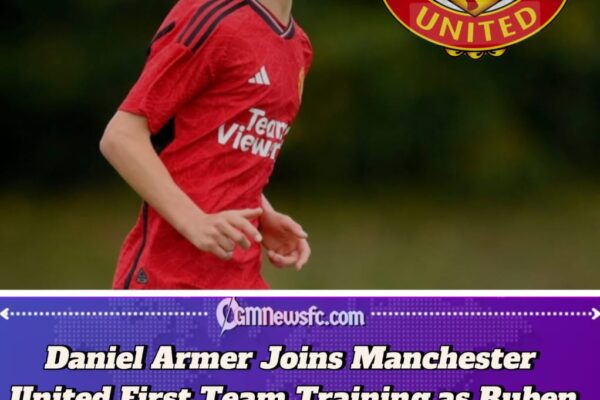 Manchester United Promote 17-Year-Old Daniel Armer to First Team Training at Carrington