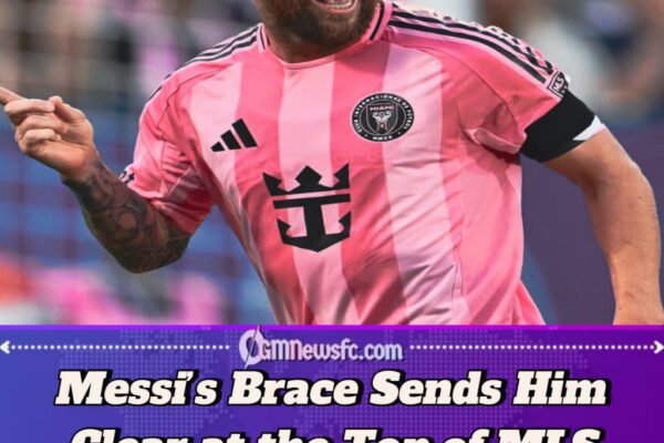 Messi’s Magic: Inter Miami Star Fires Brace to Lead MLS Golden Boot Race in 4–0 Rout of Atlanta United