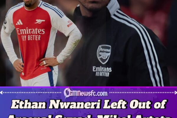 Mikel Arteta Explains Ethan Nwaneri Omission as Arsenal Issue Noni Madueke Injury Update