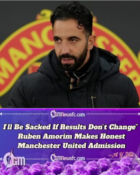 Under-Fire Ruben Amorim Admits Manchester United Sack Looms If Results Don’t Improve Ahead of Sunderland Clash