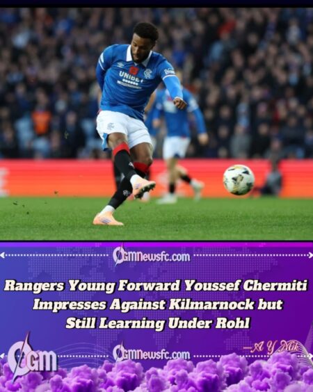 Youssef Chermiti Scores First Goal for Rangers: Young Forward Impresses but Must Improve, Says Danny Rohl