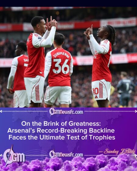 ARSENAL’S NEW-LOOK BACKLINE SETS A FEARSOME STANDARD