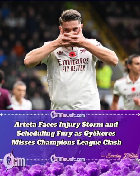 Gyökeres Blow for Arsenal as Arteta Laments Fixture Pile-Up Ahead of Slavia Prague Tie