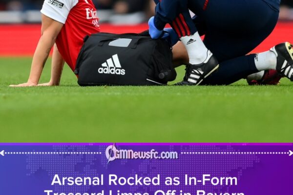 Arsenal Suffer Fresh Injury Blow as In-Form Trossard Limps Off Against Bayern Munich