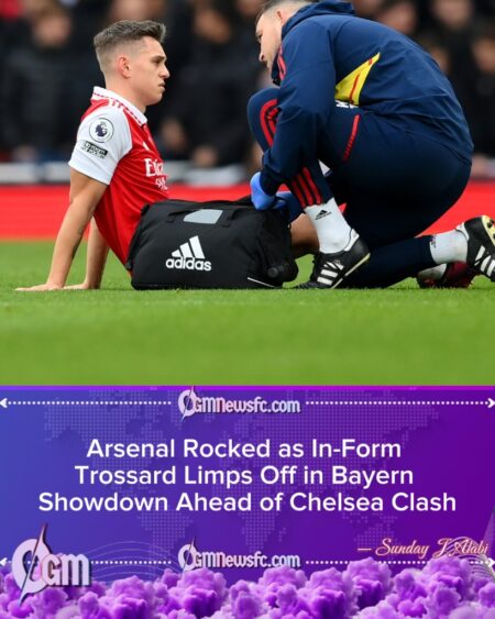 Arsenal Suffer Fresh Injury Blow as In-Form Trossard Limps Off Against Bayern Munich