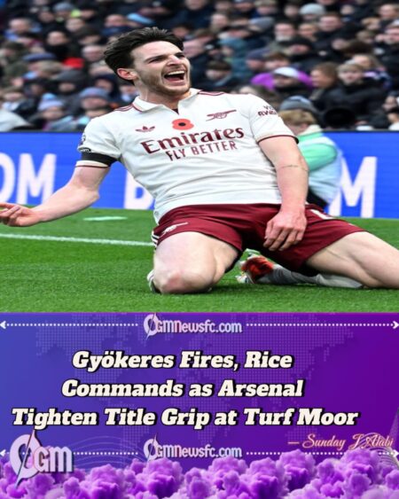 Burnley 0–2 Arsenal: Gyökeres Shines, Rice Dominates as Ruthless Gunners March On