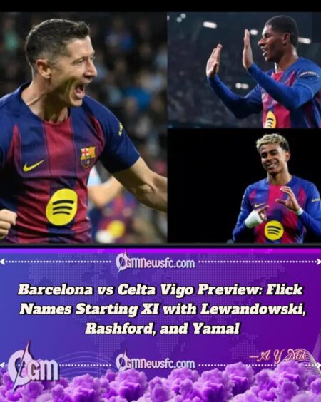 Barcelona Lineup vs Celta Vigo: Hansi Flick Drops Kounde, Starts Eric Garcia and Lewandowski Returns in La Liga MD12 Clash