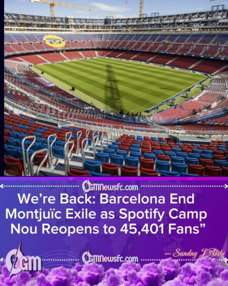Barcelona Return Home: Camp Nou Reopens Its Doors for First Match in 18 Months