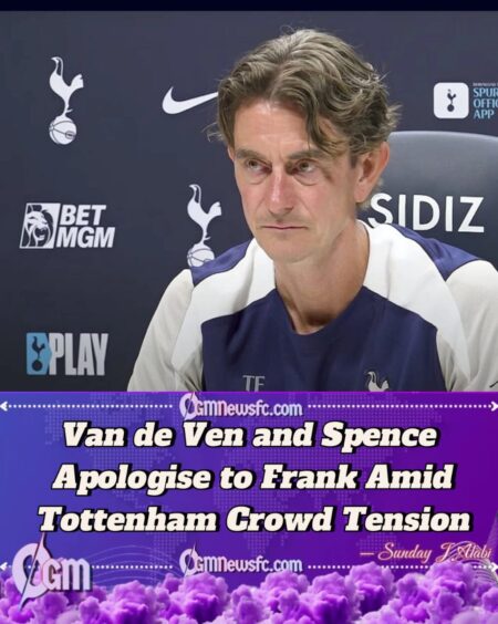Frank Closes Tunnel Snub Row as Spurs Seek Unity After Chelsea Defeat Van de