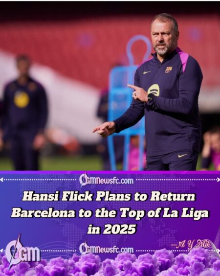 Hansi Flick Unveils Master Plan to Push Barcelona to La Liga’s Top Spot Before 2026
