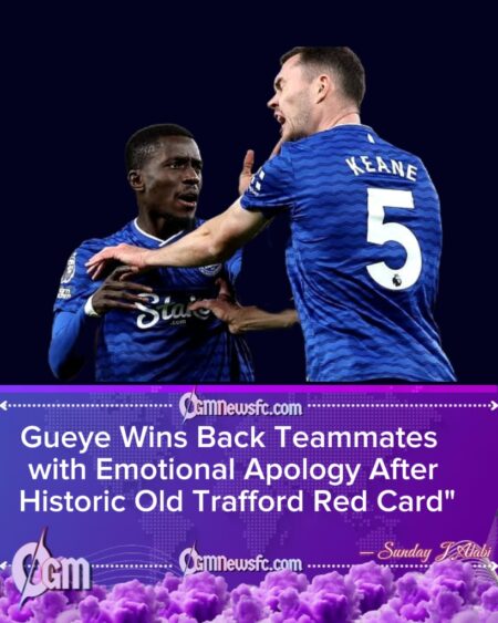 Idrissa Gueye’s Old Trafford Red Card: Everton Stand By Midfielder After Dressing-Room Apology
